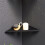 Bathroom Corner Rack Wall-Mounted Triangle Shower Corner Rack Toiletries and Cosmetics Storage Rack B 3