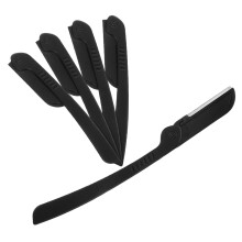 Eyebrow Razor for Women Foldable Stainless Steel Dermaplaning Tool with Skin Protection Guard