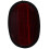 1 pcs Bicycle Rear Tail Fender Reflector Mudguard Oval Warnning Red black 2