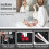 Foldable Sink Cover Mat Space Saving Bathroom Organizer Makeup Brush Cleaning Mat B 5