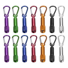 14pcs Torch Key Ring LED Key Pendant Torch Aluminium Small Hand Lamp Torch Children for Outdoor Camping Cycling