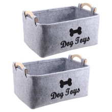 Dog Toy Basket Storage Box Toy Accessory Container Basket Accessory Storage Box