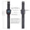 Wearable Metronome  Metronome Adjustable Strap Vibrating Metronome Music Instruments Metronome for All Instruments 9