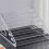 Multi-Layer Ladder Rack Storage Rack Cosmetic Lipstick Display Rack Transparent Storage Box 3