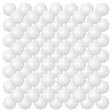 100pcs Pong Balls 40mm Beer Balls Bulk Washable Small Game Balls for Carnival Pool Games Party Decoration Pet Toys