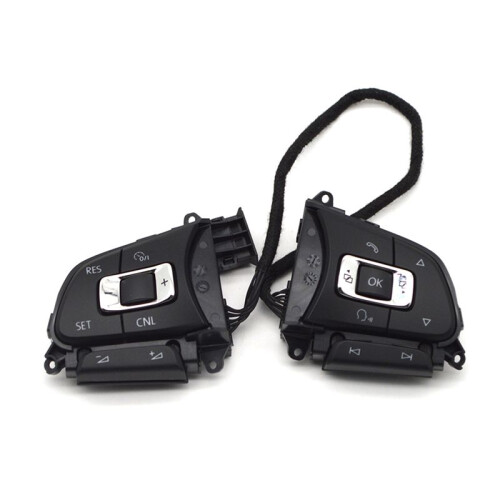 6C0959442F for   Sagitar Steering Wheel Multi Function Control Button Without ACC 6C0 959 442 F