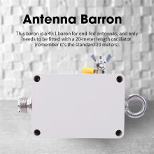 49:1 Balun Short Wave Four Band 5-35MHZ 100W End Fed Half-Wave Antenna EFHW Antenna Ham Radio Balun for Short Wave