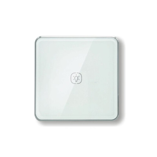 Zigbee Light  with Aluminum Frame Glass Touch  Work with Tuya Alexa Home Assistant Control 1 Way