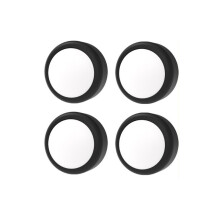 LED-Strahler 4er-Pack mit 13 Farben, Dimmer und Fernbedienung