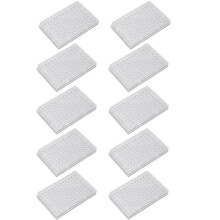 10pc Tissue Culture Plate 96 Well Clear Polystyrene Cell Growth Culture Plate with Plastic Lid Laboratory Biology Room B