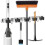 Broom Holder Mop Hanger Wall Mount Metal Organization Garage Storage System Garden Kitchen Tool Organizer 1