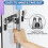 Broom Holder Mop Hanger Wall Mount Metal Organization Garage Storage System Garden Kitchen Tool Organizer 5