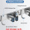 Broom Holder Mop Hanger Wall Mount Metal Organization Garage Storage System Garden Kitchen Tool Organizer 3