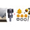 9pcs/Set PVC Pipe Threader Kit Pipe Threader Pipe Round Die 4/6 Points PPR Water Pipe Internal Thread Opener 5