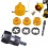 9pcs/Set PVC Pipe Threader Kit Pipe Threader Pipe Round Die 4/6 Points PPR Water Pipe Internal Thread Opener 3