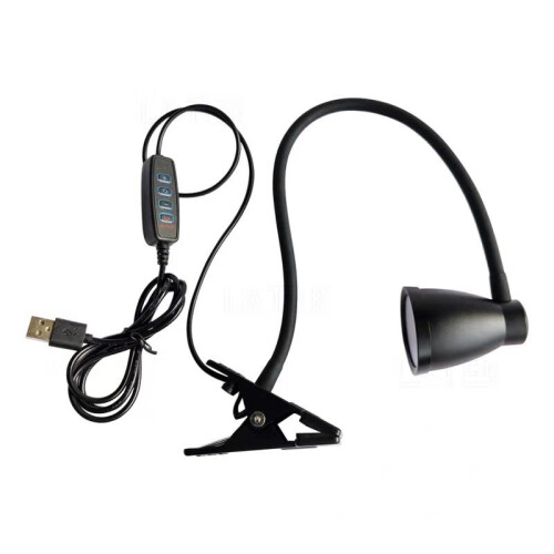 LED-Leselampe / Klemmlampe Dimmer 3000-6500K 1