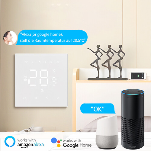 Thermostat WiFi intelligent pour chauffage électrique au sol 2