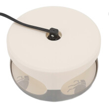 (As show, One size) Sticky Dome Flea Capture Trap Bug Trap with 2 Glue Discs and Light Bulbs for Home Indoor11