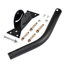 Antenna Mast Mount Stainless Steel Roof Antenna Mount Stand for Satellite TV Shell Mount and TV