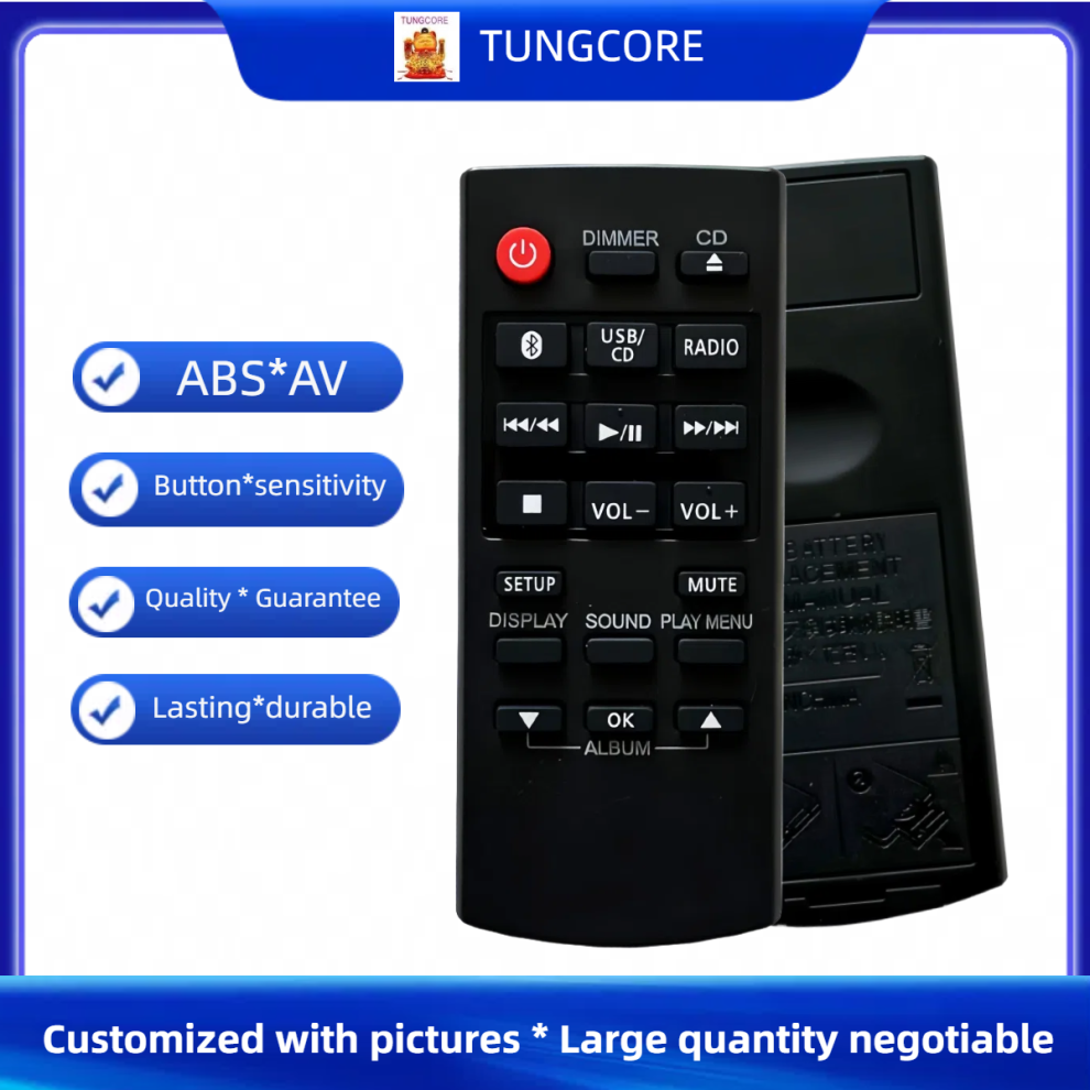 Remote Control For Panasonic N2qayb000948 N2qayb001019 N2qayb001093 Sa-Akx200 Sa-Pm250 N2qayb000984 Sa-Ux100 Sc-Pm250eg Cd Audio 6935161413694