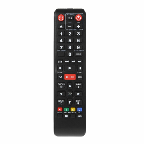 New Remote Control For Samsung Blu-ray DVD Player BD-E5400 BD-E5400/ZA BD-EM53/ZA 2