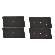 Filter für Wäschetrockner 4er-Pack Black  Whirlpool 481010716911