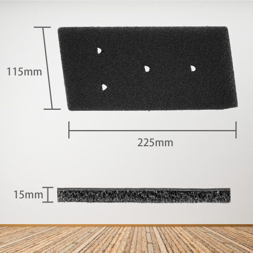 Filter für Wäschetrockner 4er-Pack Black  Whirlpool 481010716911 2