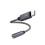 32bit/384kHz USB-C auf 3,5 mm Audio-Adapterkabel DAC-Adapter Grey 1