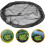 Floating Pond Plant Protector with Lifting Ring, BirdProof Mesh Floating Island Planter 60cm 2