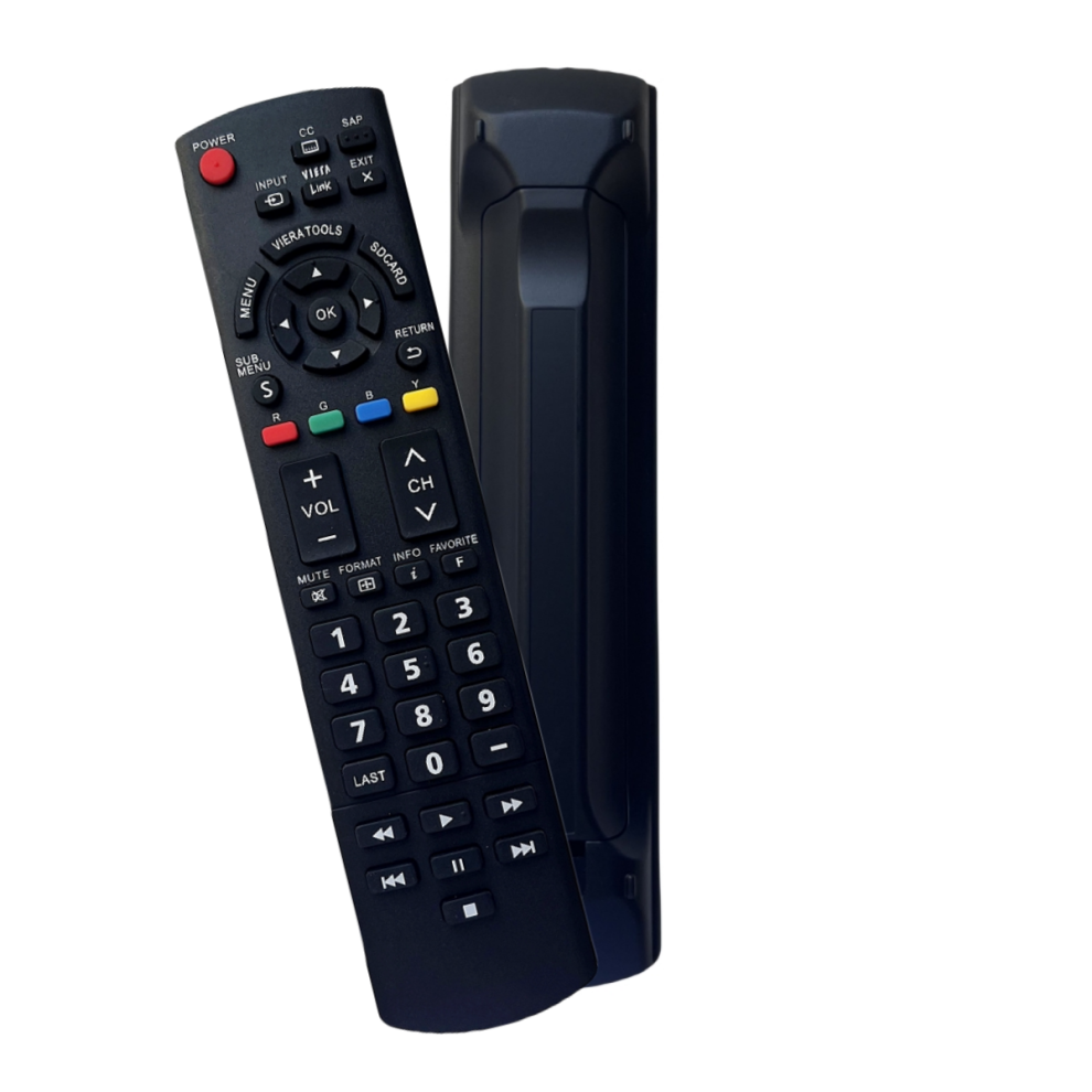 New Remote Control For Panasonic Tc-L37c22m Tc-L42u12 Tc-L42u12l Tc-L42d2 Lcd Full Hd Hdtv Tv Red 6935161414028
