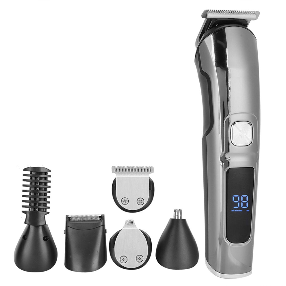 Beard Trimmer and Hair Clipper for Men, Waterproof Rechargeable Grooming Kit with Precision TBlade
