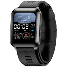 Smartwatch mit Blutdruckmessgerät Black