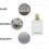 Refillable Perfume Bottle Travel Size Glass Atomizer with LeakProof Design and Elegant Gold Pattern 2