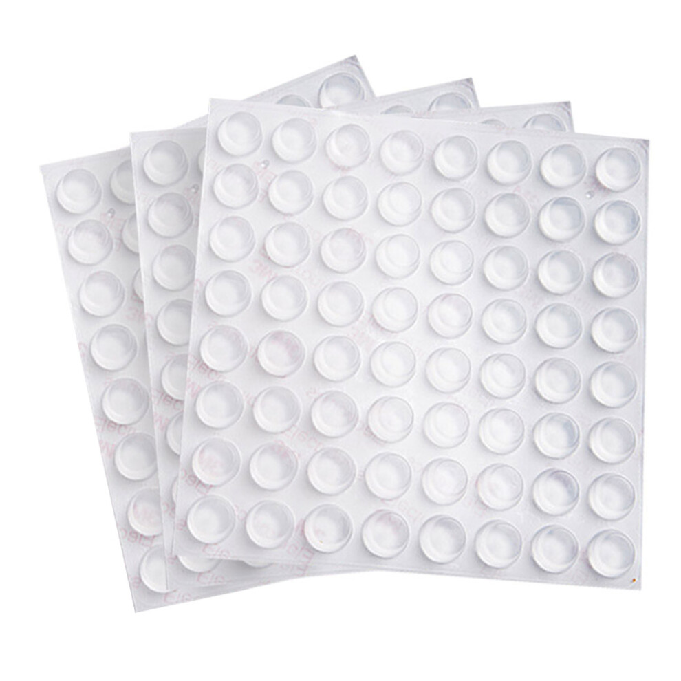 Cabinet Door Bumpers Clear Silicone Self-Adhesive Bumper Pads For Furniture Protection, Super High Viscosity Adhesive Pads For Noise Dampening And Sur 9198585175129