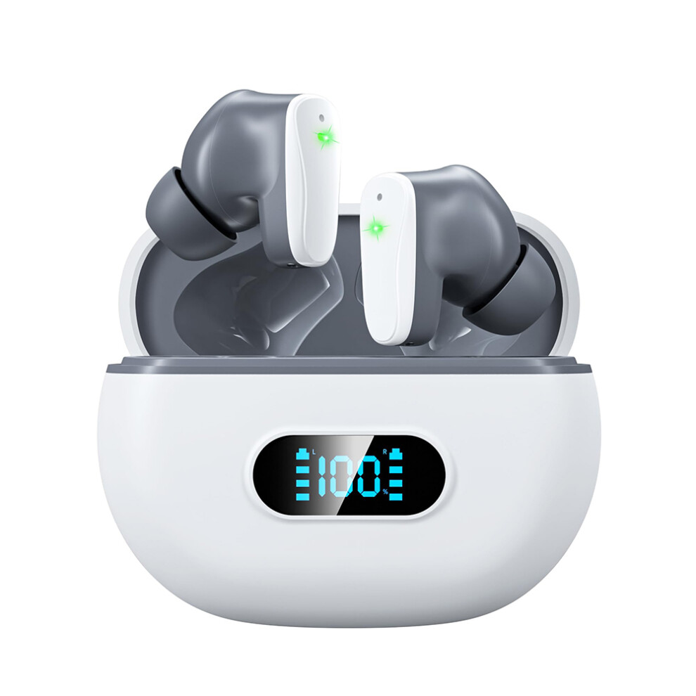 Touch Control Wireless Earphones, Bluetooth 5.3 Headsets With Enc Noise Canceling Mic, 42 Hours Playtime For Universal Compatibility 9416038524004