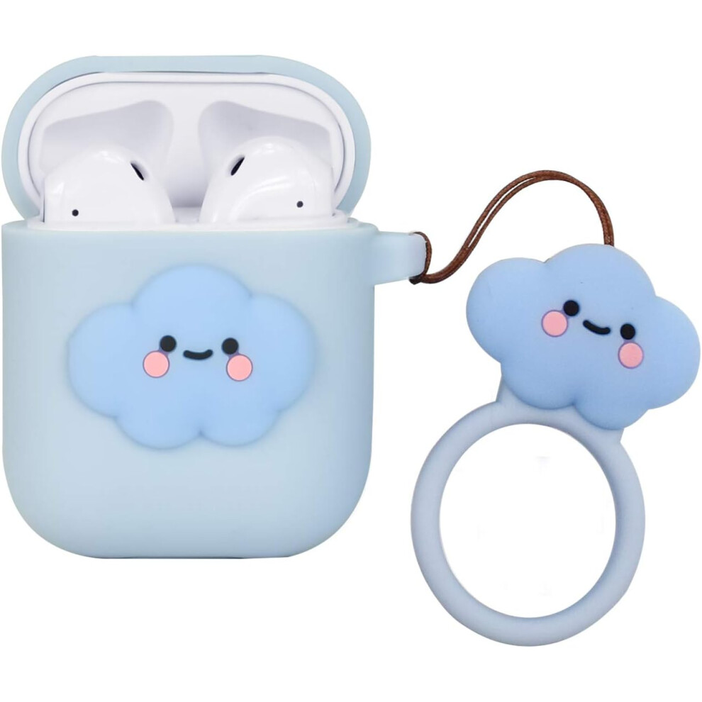 Protective Cover For Airpods, Front Led Visible Silicone Shockproof Case With Easy Charging Accessibility 9416038533235