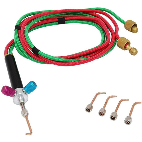 Portable Acetylene Soldering Torch Set for Welding Jewelry Making Tools with Adjustable Flame Control 2