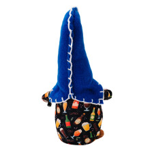 Independence Day Gnome gebogen hoed Facelesses Doll-blauwe hoed