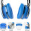 Η απόλαυση του audiophile: Ασύρματα ακουστικά Deep Bass Over Ear, τεχνολογία Bluetooth5.0 για 8
