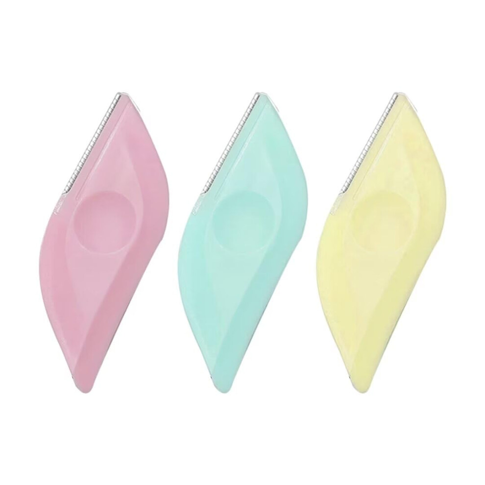 Facial Razor for Women with Precision Japanese Blade, Safety Guard Eyebrow Trimmer, 3 Pack