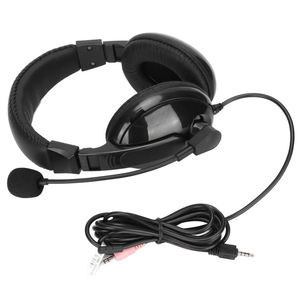 Noise Cancelling Overhead Headsets Headphones, Vox-Ptt Boom Mic For Clear Communication, In-Line Volume Control For Quick Adjustments, Suitable For De 9416038530876