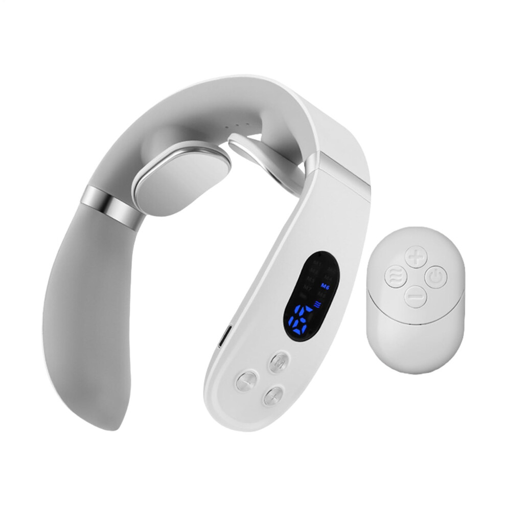 Electric Neck Massager with Heat Therapy, Adjustable Modes for Deep Tissue Neck and Shoulder Pain