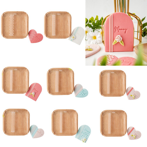 Simple Cookie Cutter Kitchen Cookie Press Biscuit-Texture B 2