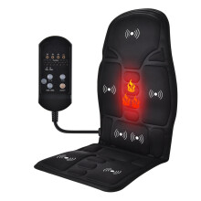 Massage Chair Pad with Heated Shiatsu Back Massager Cushion for Home Office Car, 3 Speed Settings