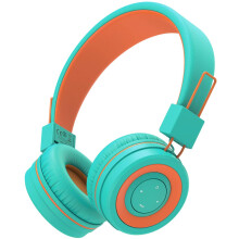 Audio Adventure: Căști Bluetooth pentru urechi mici, căști wireless pliabile pentru copii cu microfon încorporat, pentru călătorii și