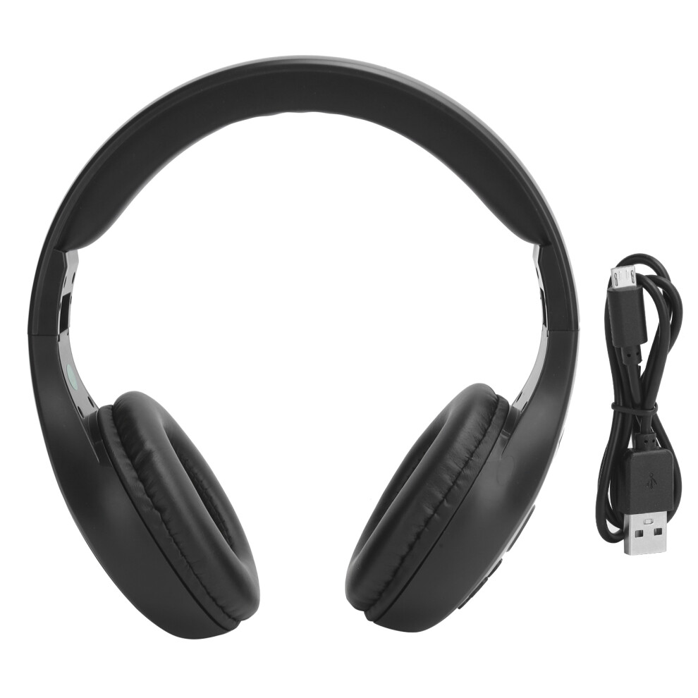 High-Fidelity Stereo Sound Wireless Headphones, Memory-Protein Ear Cushions For Extended Comfort, Stainless Steel Slider Adjustable Over-Ear Headset W 9416038552922