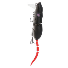 Leurres de surface en forme de rat, montages pour la pêche à la carpe, en plastique ABS durable avec double hameçon, nage réaliste pour la pêche