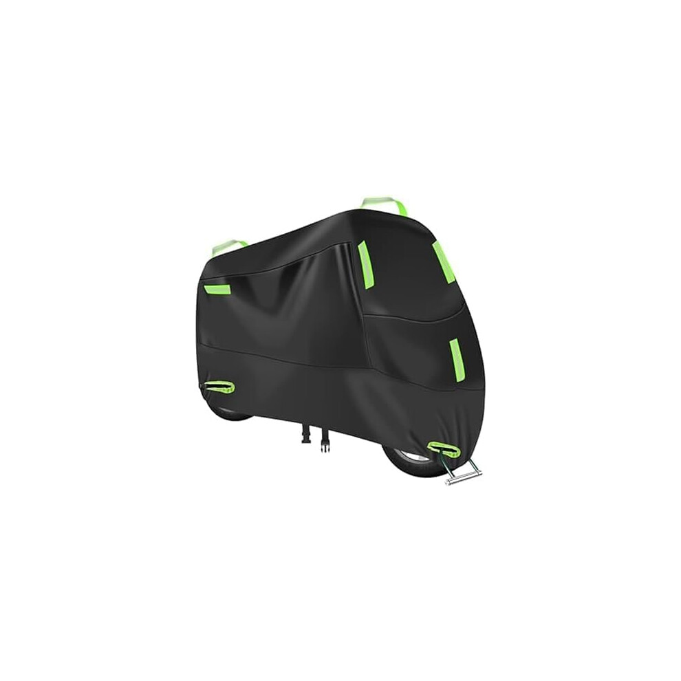 Motorcycle Cover For Yamaha Xsr 125 L Size Waterproof Outdoor Dustproof Breathable Scratchresistant Anti Uv Green 9001264994976