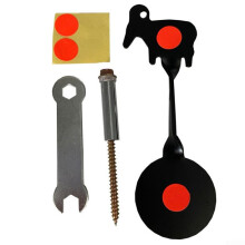 Alvo de ajuste automático revolucionário para tiro ao ar livre. Embalagem compacta que garante portabilidade leve para aventuras em qualquer lugar.