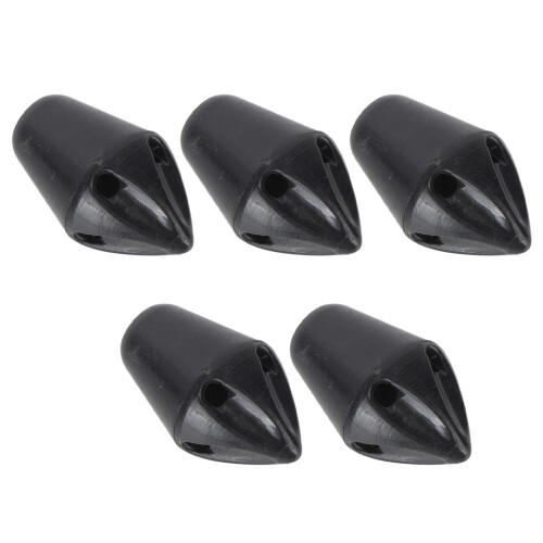 Φορητά αξεσουάρ Arrowhead, ματ μαύρα κωνικά καρφιά με σχέδιο σφυρίχτρας που εκπέμπουν 2